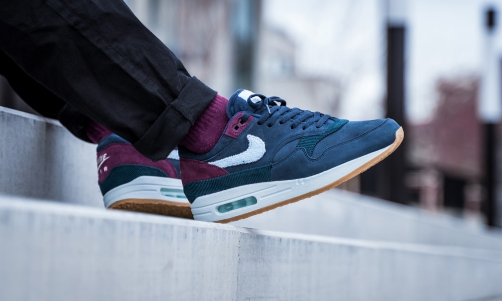 Air max 1 crepe obsidian on sale